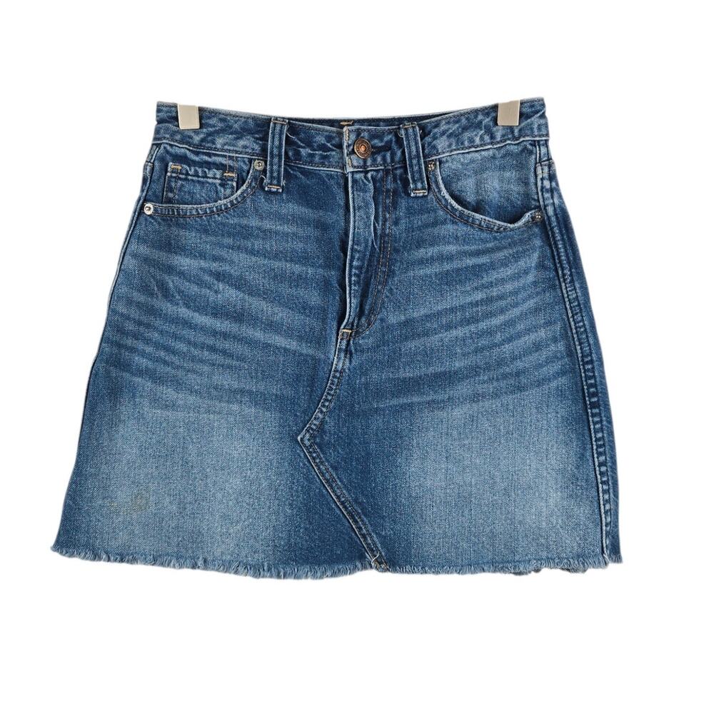 Abercrombie & Fitch Denim Mini Skirt Size 24